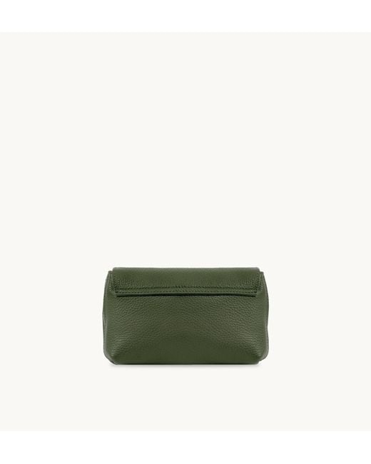 Apatchy London Green The Maisie Mini Leather Bag
