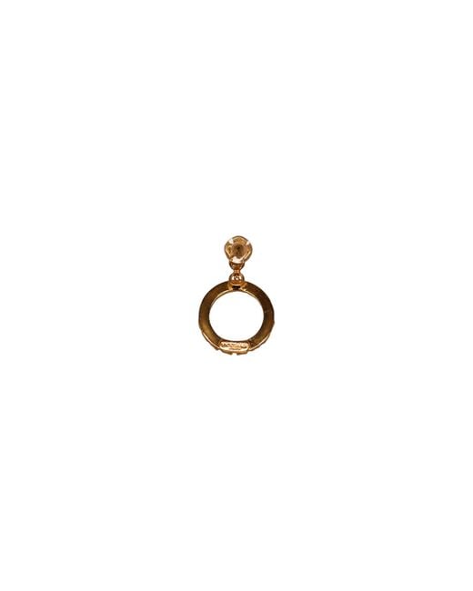 Vicki Sarge Black Neutrals The Small Clear Hoop Earrings