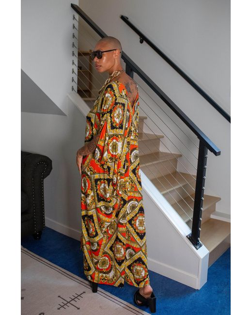 Jennafer Grace Metallic Vecchio Palace Caftan