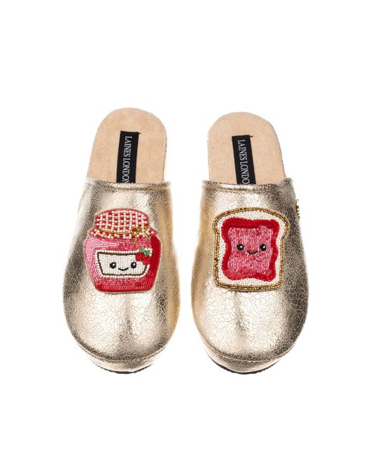 Laines London Metallic Softies With Laines Loveables Jam & Toast Brooches