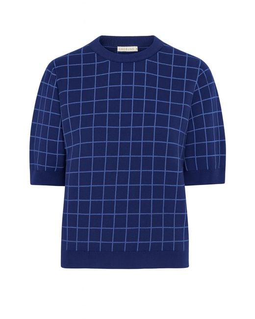 GROBUND Blue Alva Tee