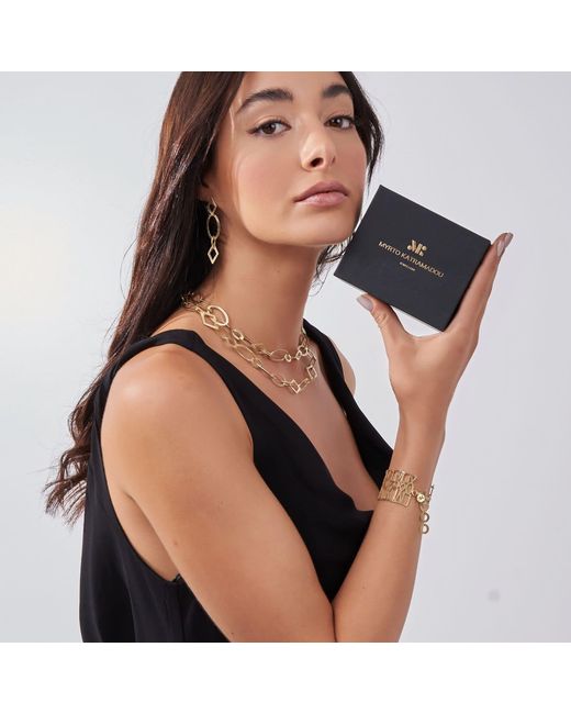 Myrto Katramadou Jewellery Metallic Harmony Matte Chain Necklace