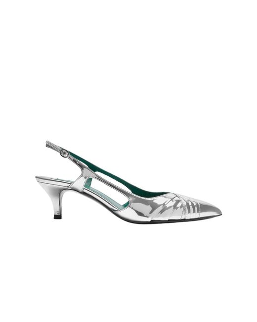 Florrie White Maude 50Mm Slingback Pump