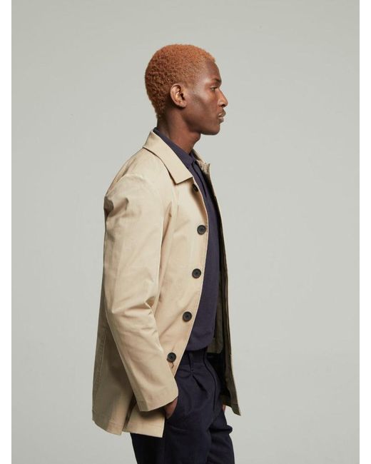 Guards London Brown Neutrals Wentworth Travel Raincoat for men