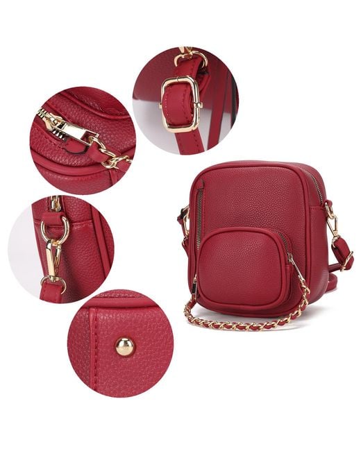 Mkf Collection - J'omor Natural Neutrals Winona Crossbody Bag Handbag