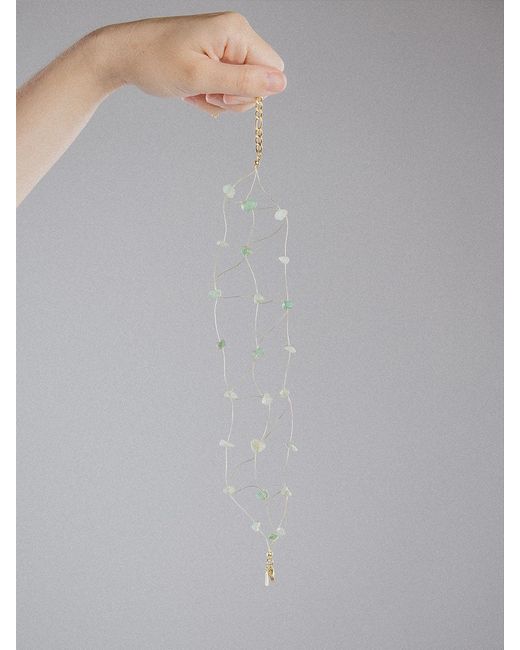 Laine Studio Metallic Choker Verde Light
