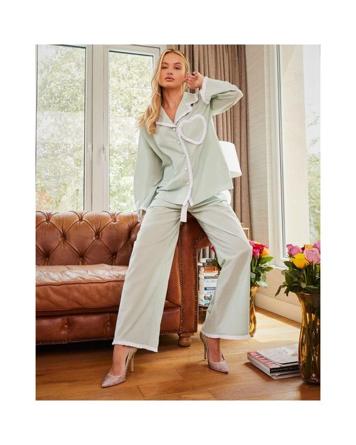Love Letters X Blue Dolce Pistachio Pale/ Pajama Set