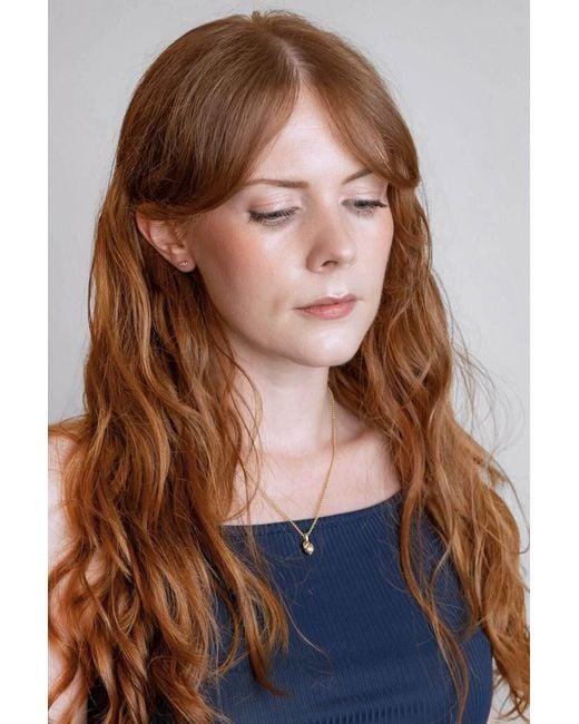 Claire Hill Designs Metallic Lemon Charm Necklace