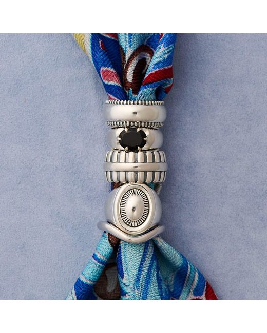 Stone Fruit Metallic Ranch Ring