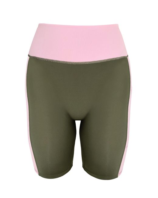 Foxies Green Daily Eco Comfy Shorts With Built-In Undies Zero Vpl. Stylish Coverage
