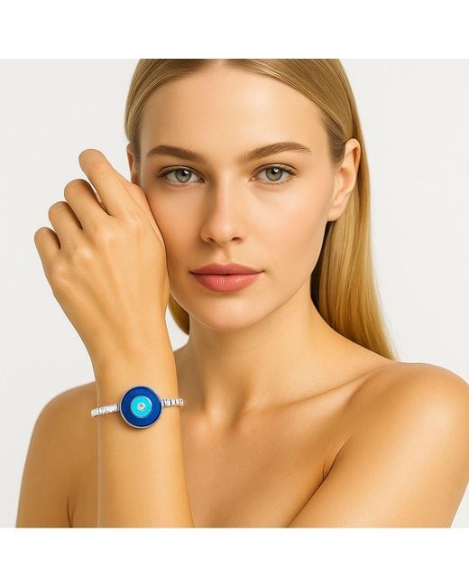 Maison De Gala Blue Evil Eye Bracelet