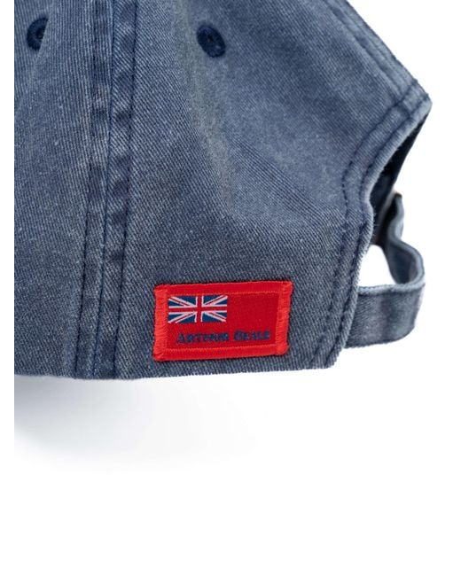 Arthur Beale Blue Vintage Baseball Cap for men
