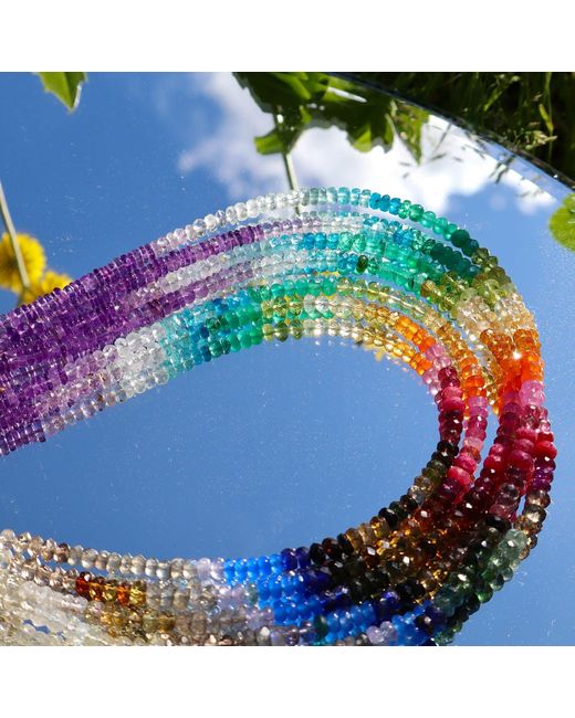 Mineralgems•Studio Multicolor Choker With Precious Gemstones For Him for men