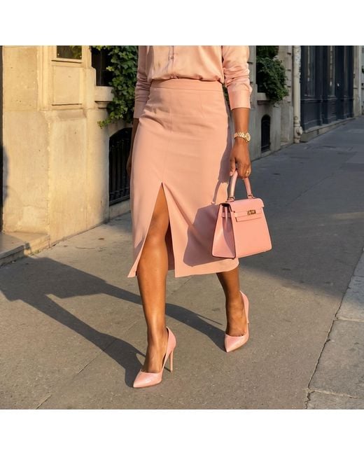 Subashini Heels Pink Desert Rose Stiletto Pump