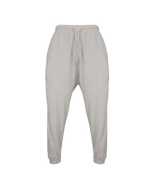 Monique Store Gray Linen Pants for men