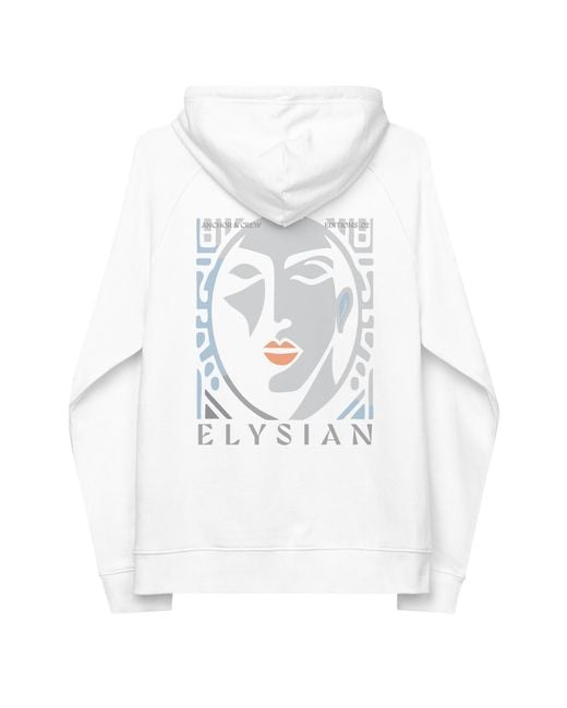 Anchor and Crew White Two Elysian Editions Organic Cotton Hoodie for men
