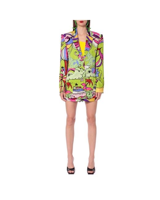 AGGI by HALEWSKI Multicolor Gianna Current Mood Blazer