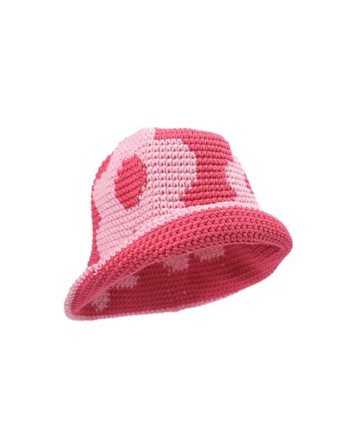 Hotpot Variety Pink Flower Bucket Hat
