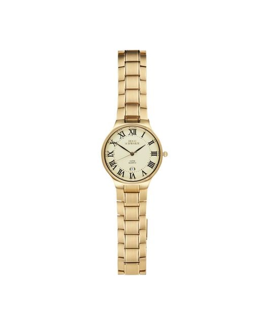 Bermuda Watch Company Metallic Hugo Schwarze Kahlo Bracelet Watch for men