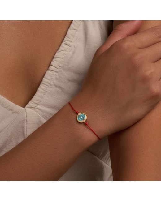 Karma and Luck Red Universal Harmony Evil Eye String Bracelet
