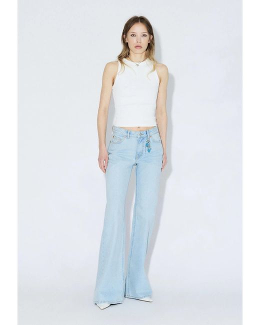 Dr. Denim Blue Elba Mid Bootcut