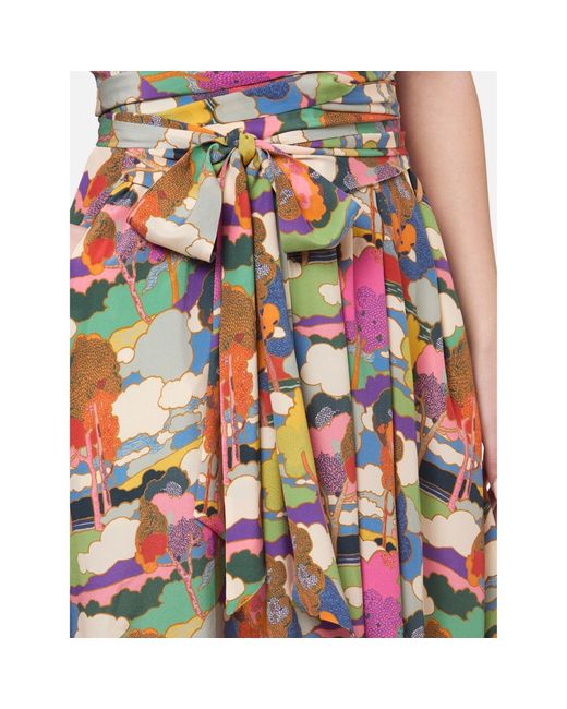 Helen Mcalinden Red Avril Prospect Road Print Dress