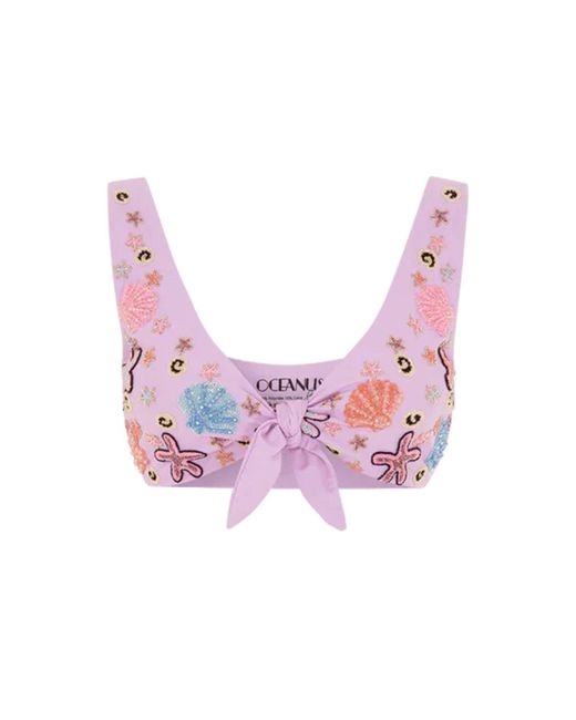 Oceanus Pink Orla Tie