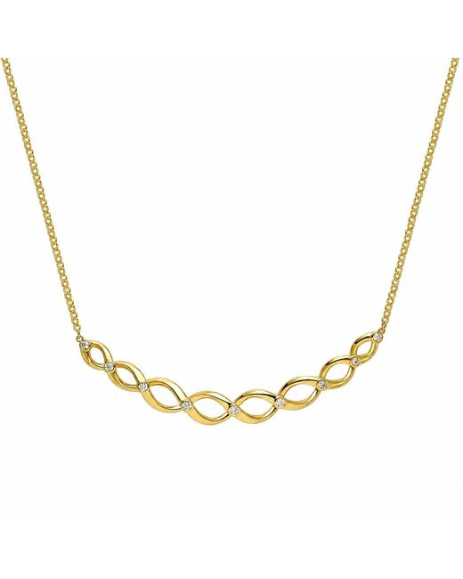 Ormiro Metallic Dna Necklace