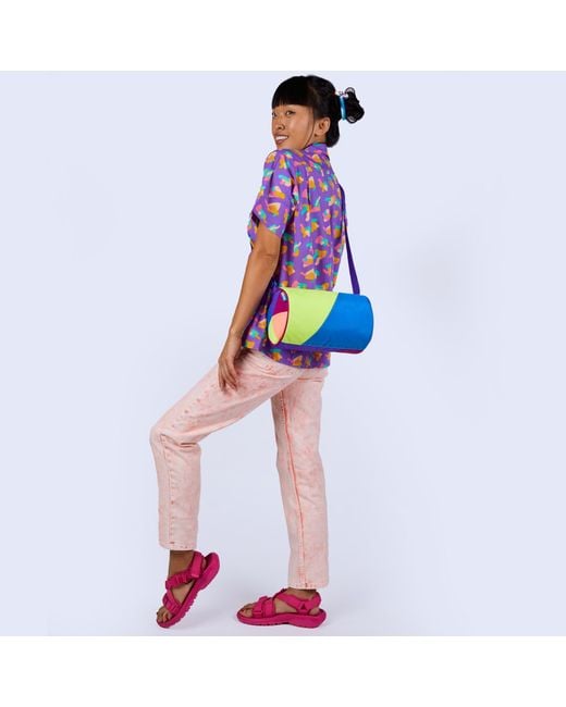 Mokuyobi Purple Glow Spiral Mini Duffel