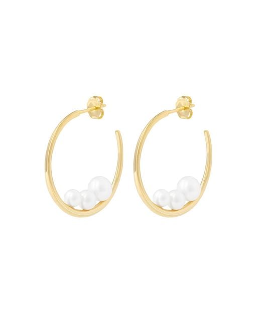Chiara Tedeschi Jewellery Metallic Mini Hoop Earrings