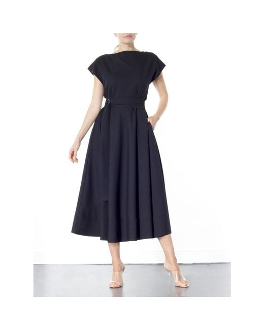 Meem Label Black Stine Midi Dress