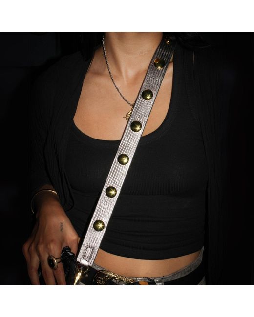Indigolush Metallic Quimera Leather Strap