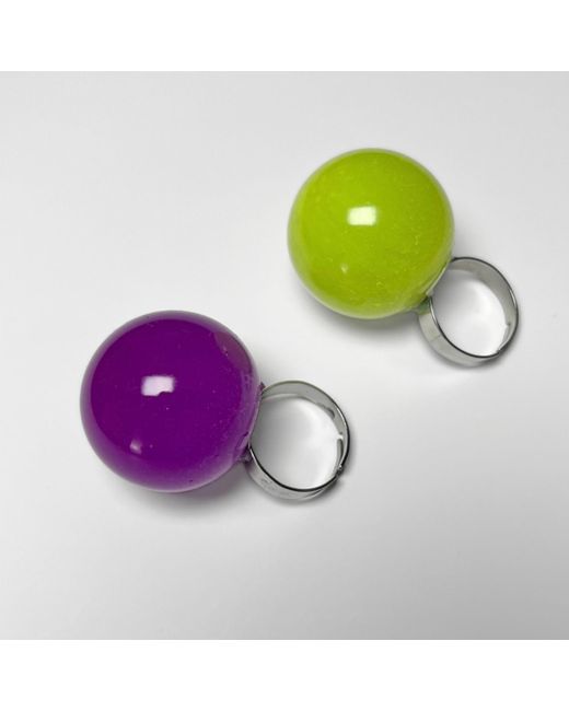 Studio Syg Purple Big Neon Ring