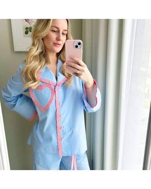 Love Letters X Blue Dolce Azzurro & Pajama Set