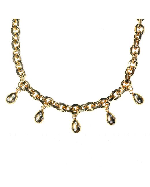 Studio Baloge Metallic Goutte D Or Necklace