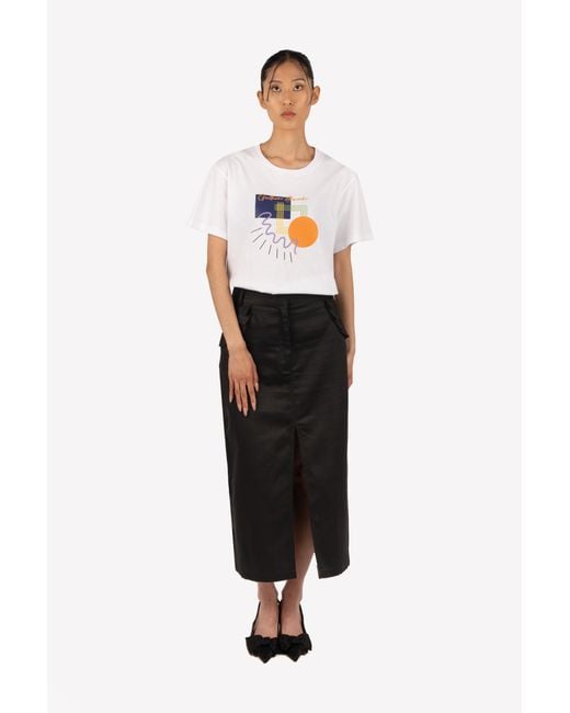 GUILLAUME ALEXANDRE Black Selena Skirt