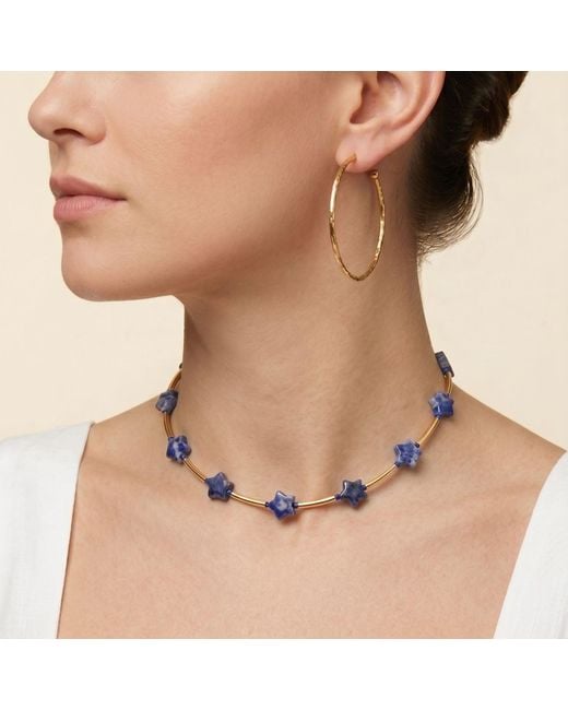 Jaredjamin Blue Liberty Gemstone Necklace