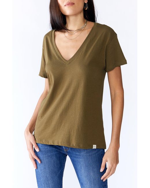 LOVETRUST Green Patti Short Sleeve Tee