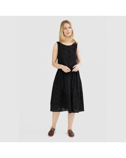 GROBUND Black The Vilma Dress