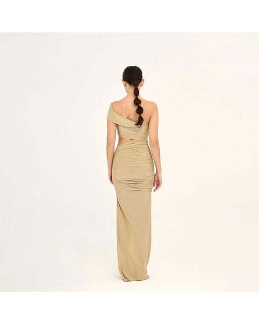 Aguaclara Natural Doree Long Dress