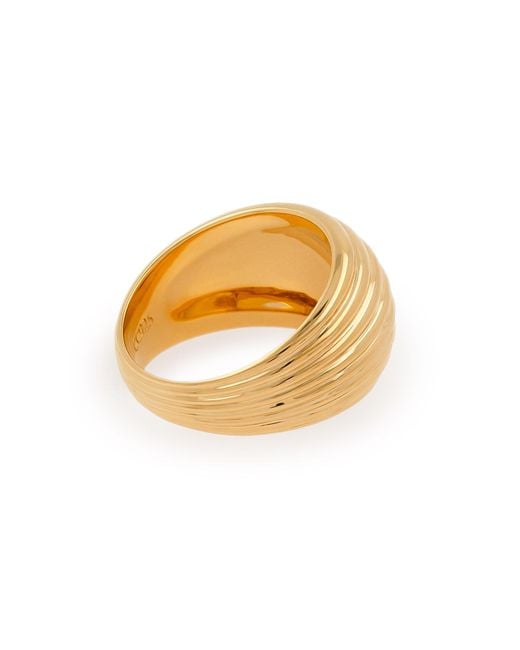 Cote Cache Metallic La Mer Shell Ring