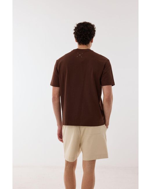 Ashita Fernandes Brown Soren T-Shirt for men