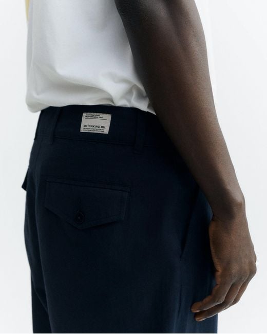 Thinking Mu Blue Light Friend Carrot Pants for men