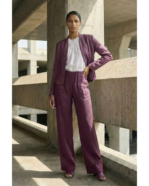 Taarach & Ampersand Purple Captive Jacket