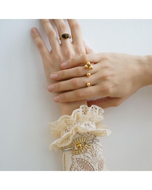 Smilla Brav Metallic Double Ring Rita