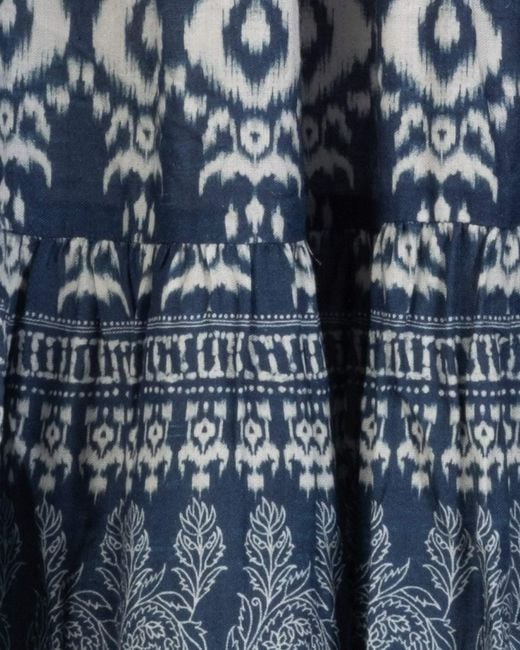 Change of Scenery Blue Devon Skirt
