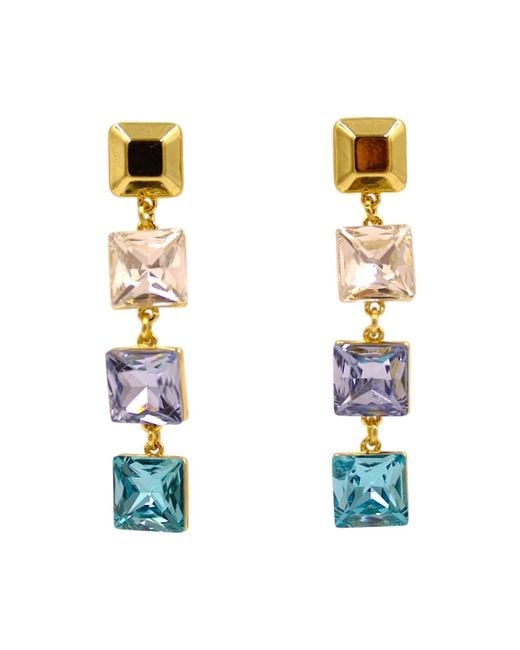 1610Istanbul White Bosphorus Palace Earrings