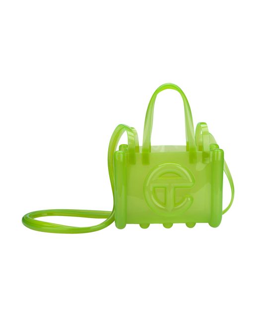 Melissa Green Small Jelly Shopper Ii X Telfar