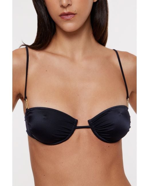 Bianca Resortwear Blue Gala Bikini Top