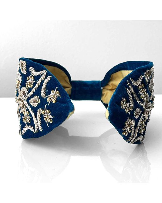 VETKA Blue Velvet Headband